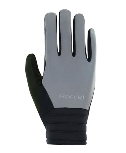 Roeckl Rotterdam 2 Winter Fahrrad Handschuhe lang silberfarben 2025: Größe: 8 von Roeckl Sports