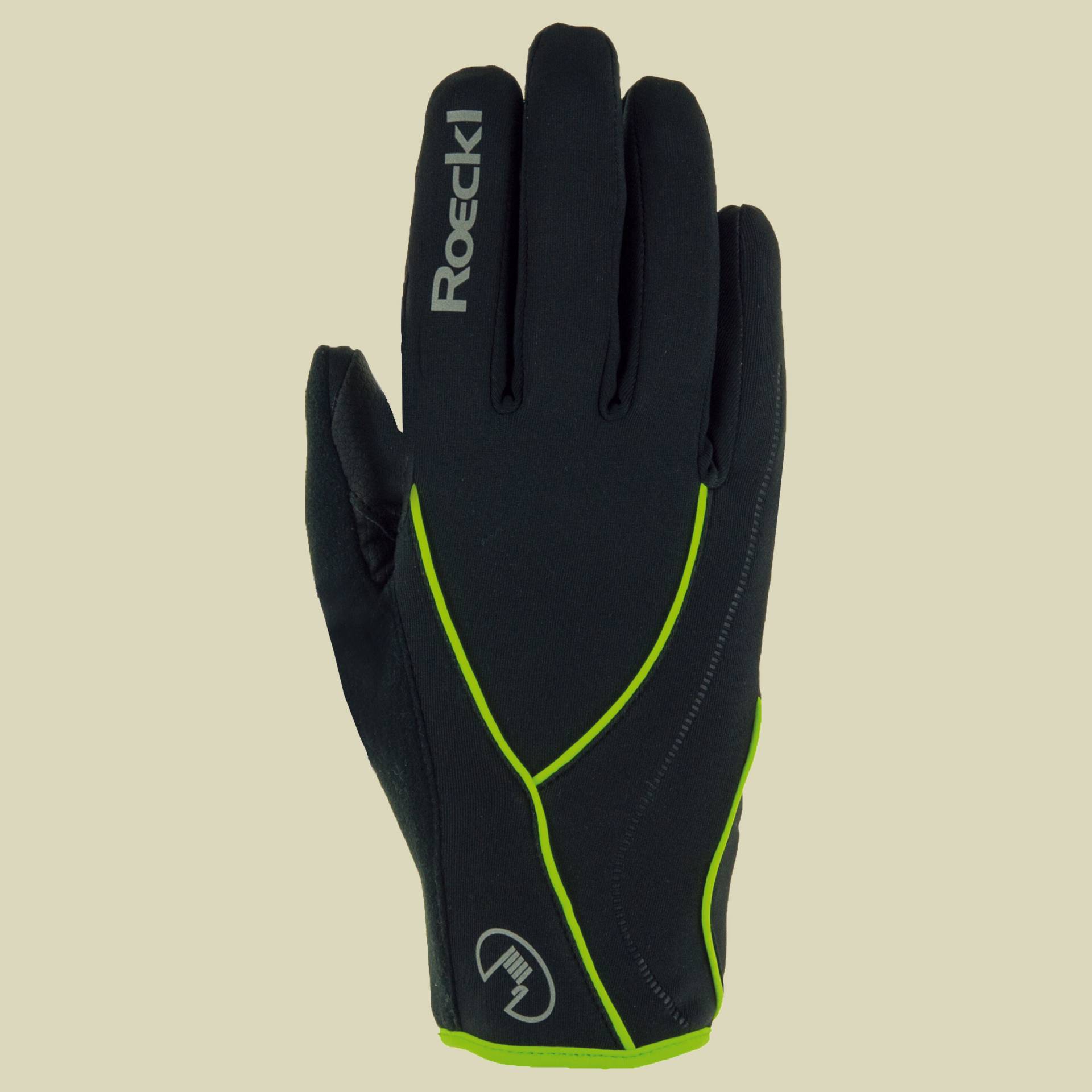 Laikko Größe 7 Farbe schwarz/gelb von Roeckl Sports