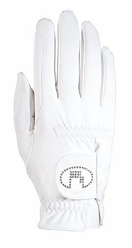 Roeckl Sports Reithandschuh Lisboa, Ladies Sommer Handschuh, Weiß/Weiß 8.5 Roeckl Sports Reithandschuh Lisboa, Ladies Sommer Handschuh, Weiß/Weiß 8.5 von Roeckl
