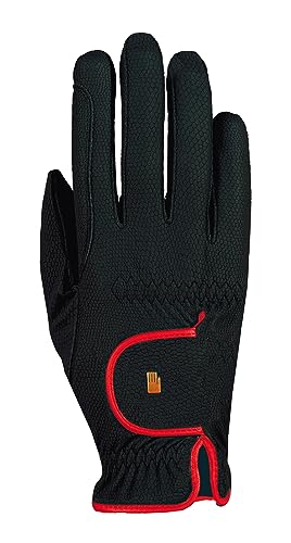Roeckl Sports Reithandschuh LONA, Ladies Sommer Handschuh, Schwarz/Rot 7 Roeckl Sports Reithandschuh LONA, Ladies Sommer Handschuh, Schwarz/Rot 7 von Roeckl