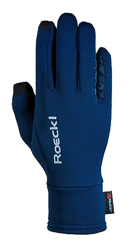 Roeckl Sports Reithandschuh Weldon, Freizeit Winter Handschuh, Marine 6.5 von Roeckl