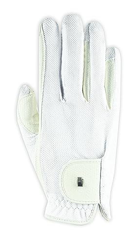 Roeckl Sports Reithandschuh ROECK-Grip LITE, Turnier Sommer Handschuh, Weiß 7.5 Roeckl Sports Reithandschuh ROECK-Grip LITE, Turnier Sommer Handschuh, Weiß 7.5 von Roeckl