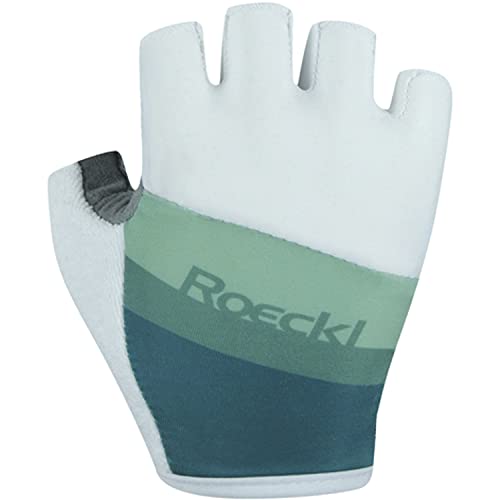 Roeckl Ticino Handschuhe Kinder weiß/grün von Roeckl