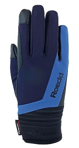 Roeckl Sports Reithandschuh WINSFORD, Freizeit Winter Handschuh, Abendblau 8 von Roeckl