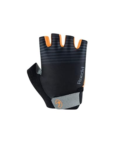 Roeckl Bernex Handschuhe Black Shadow/Orange 6 von Roeckl