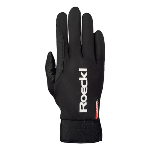 Roeckl Erwachsene Lit Handschuhe, Schwarz, 9 von Roeckl