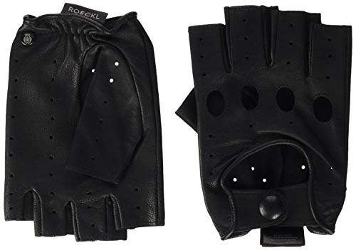 Roeckl Herren Palermo Autofahrer Handschuhe, Schwarz, 10 von Roeckl