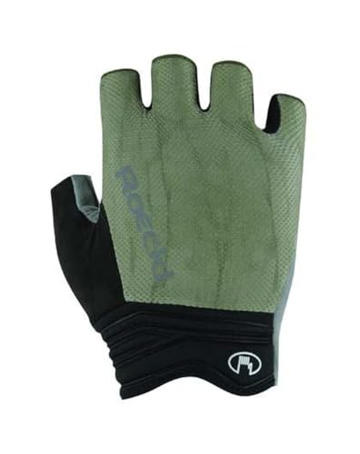 Roeckl Ischia Fahrrad Handschuhe kurz grün/schwarz 2022: Größe: 7 von Roeckl