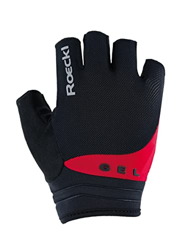 Roeckl Itamos 2 Fahrrad Handschuhe kurz schwarz/rot 2024: Größe: 10.5 von Roeckl