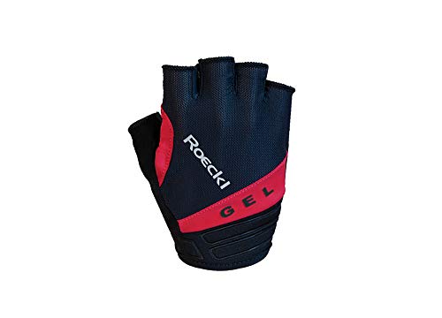 Roeckl Itamos Fahrrad Handschuhe kurz schwarz/rot 2022: Größe: 6.5 von Roeckl