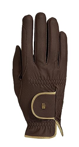 Roeckl Sports Reithandschuh LONA, Ladies Sommer Handschuh, Mokka/Gold 7 Roeckl Sports Reithandschuh LONA, Ladies Sommer Handschuh, Mokka/Gold 7 von Roeckl