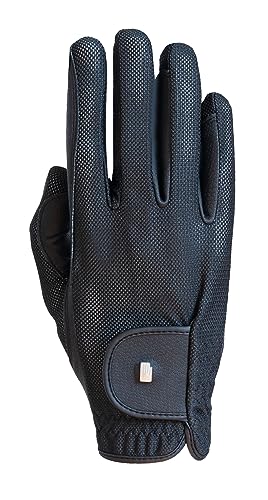 Roeckl Sports Reithandschuh ROECK-Grip LITE, Turnier Sommer Handschuh, Schwarz 6 Roeckl Sports Reithandschuh ROECK-Grip LITE, Turnier Sommer Handschuh, Schwarz 6 von Roeckl