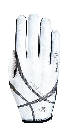 Roeckl Sports Reithandschuh Laila, Ladies Sommer Handschuh, Weiß 7.5 Roeckl Sports Reithandschuh Laila, Ladies Sommer Handschuh, Weiß 7.5 von Roeckl