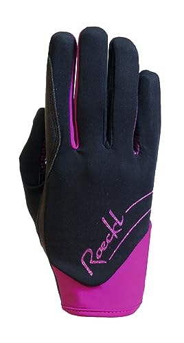 Roeckl Sports Reithandschuh June, Ladies Winter Handschuh, Schwarz/Beere 7.5 Roeckl Sports Reithandschuh June, Ladies Winter Handschuh, Schwarz/Beere 7.5 von Roeckl