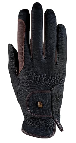Roeckl Sports Reithandschuh Malta, Turnier Sommer Handschuh, Schwarz/Mokka 10 Roeckl Sports Reithandschuh Malta, Turnier Sommer Handschuh, Schwarz/Mokka 10 von Roeckl