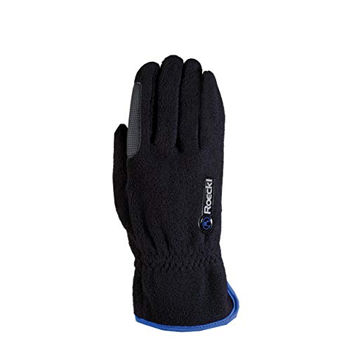 Roeckl Sports Junior Winter Handschuh Kairi, Kinder Reithandschuh, Schwarz / Blau, 4 Roeckl Sports Junior Winter Handschuh Kairi, Kinder Reithandschuh, Schwarz / Blau, 4 von Roeckl
