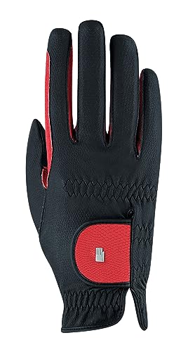 Roeckl Sports Reithandschuh Malta, Turnier Sommer Handschuh, Schwarz/Rot 7 Roeckl Sports Reithandschuh Malta, Turnier Sommer Handschuh, Schwarz/Rot 7 von Roeckl