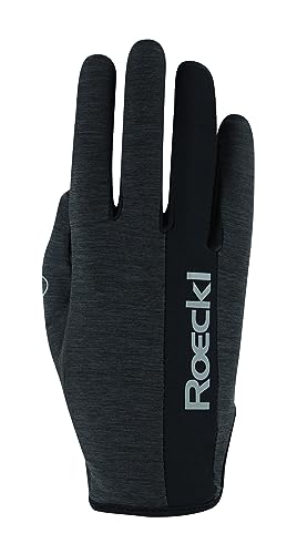 Roeckl Sports Reithandschuh Mannheim, Freizeit Sommer Handschuh, Anthrazit Mélange 6.5 Roeckl Sports Reithandschuh Mannheim, Freizeit Sommer Handschuh, Anthrazit Mélange 6.5 von Roeckl