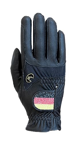 Roeckl Sports Reithandschuh Maryland, Turnier Sommer Handschuh, Schwarz 7.5 Roeckl Sports Reithandschuh Maryland, Turnier Sommer Handschuh, Schwarz 7.5 von Roeckl