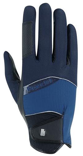 Roeckl Sports Reithandschuh Millero, Freizeit Sommer Handschuh, Blau 6.5 Roeckl Sports Reithandschuh Millero, Freizeit Sommer Handschuh, Blau 6.5 von Roeckl