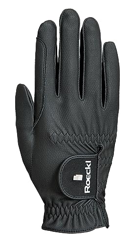 Roeckl Sports Reithandschuh ROECK-Grip PRO, Unisex Sommer Handschuh, Schwarz 10.5 Roeckl Sports Reithandschuh ROECK-Grip PRO, Unisex Sommer Handschuh, Schwarz 10.5 von Roeckl