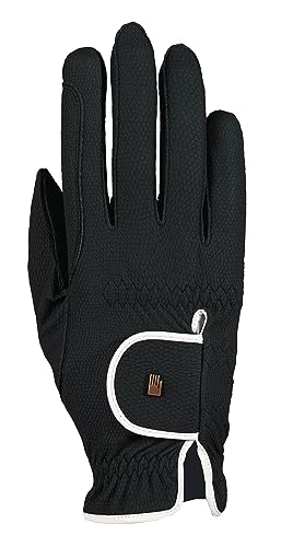 Roeckl Sports Reithandschuh LONA, Ladies Sommer Handschuh, Schwarz/Weiß 7.5 Roeckl Sports Reithandschuh LONA, Ladies Sommer Handschuh, Schwarz/Weiß 7.5 von Roeckl