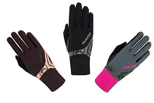 Roeckl Sports Roeck Melbourne Handschuh, Unisex, Reithandschuhe, Touchscreen, Grau 6,5 Roeckl Sports Roeck Melbourne Handschuh, Unisex, Reithandschuhe, Touchscreen, Grau 6,5 von Roeckl Sports