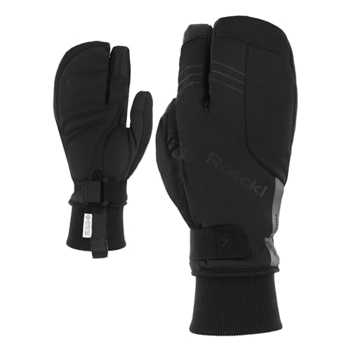 Roeckl Villach 2 Trigger Winter Fahrrad Handschuhe lang schwarz 2023: Größe: 8 von Roeckl