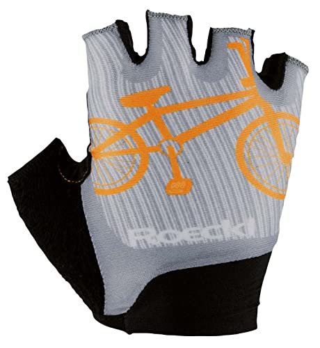 Roeckl Trapani Kinder Fahrrad Handschuhe kurz grau 2023: Größe: 4 Roeckl Trapani Kinder Fahrrad Handschuhe kurz grau 2023: Größe: 4 von Roeckl