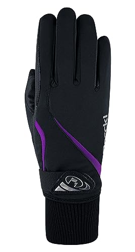 Roeckl Sports Reithandschuh WISMAR, Turnier Winter Handschuh, Schwarz/Lila 8 Roeckl Sports Reithandschuh WISMAR, Turnier Winter Handschuh, Schwarz/Lila 8 von Roeckl