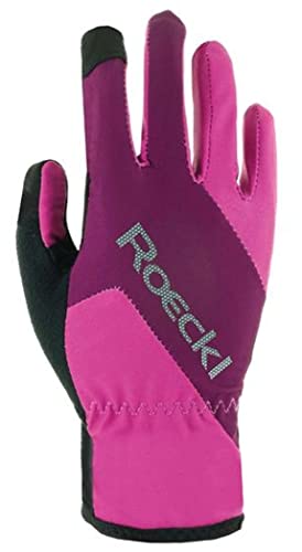 Roeckl Zarasai Kinder Winter Fahrrad Handschuhe lang pink/lila 2023: Größe: 5 von Roeckl