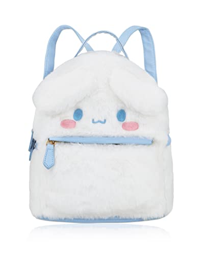 Roffatide Anime Cinnamoroll Hund Cartoon Cute Plüsch Puppe Rucksack Lolita JK Kawaii Mädchen Tasche Geburtstag Geschenke Weiß von Roffatide