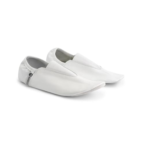 Rogelli Turnschläppchen Mädchen und Jungen, Gymnastikschuhe Unisex, Schläppchen Kindern - Weiß, Größe: 33 von Rogelli