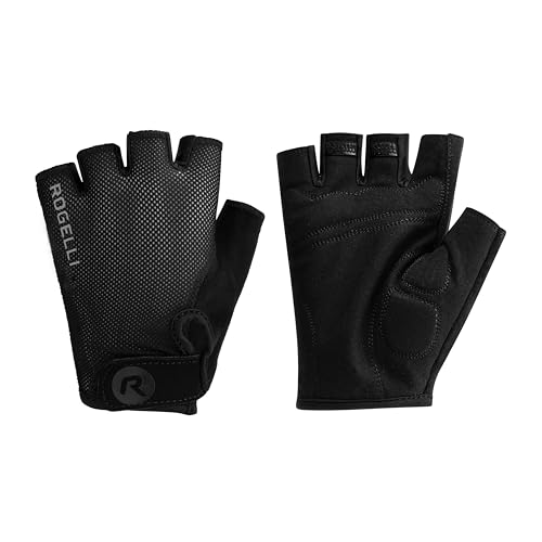 Rogelli Core Fahrradhandschuhe Damen - Radhandschuhe Halbfinger - Schwarz - Größe M Rogelli Core Fahrradhandschuhe Damen - Radhandschuhe Halbfinger - Schwarz - Größe M von Rogelli