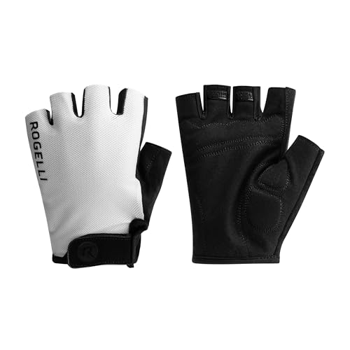 Rogelli Core Fahrradhandschuhe Herren - Radhandschuhe Halbfinger - Weiß - Größe M Rogelli Core Fahrradhandschuhe Herren - Radhandschuhe Halbfinger - Weiß - Größe M von Rogelli