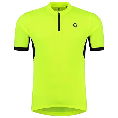 Rogelli Core Radtrikot Herren, Fahrradtrikot Kurzarm, Rennrad Trikot, Atmungsaktive, Radsport Shirt - Fluor, L von Rogelli