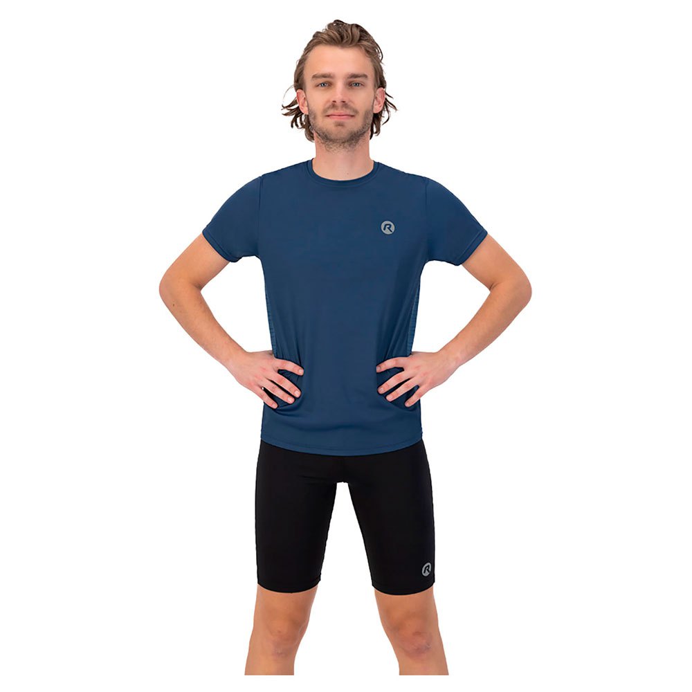 Rogelli Core Short Sleeve T-shirt Blau 2XL Mann von Rogelli