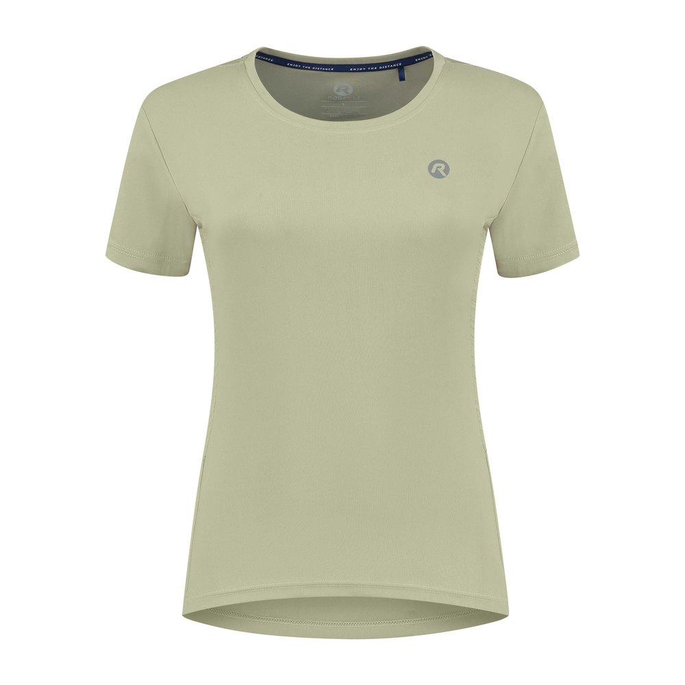 Rogelli Core Short Sleeve T-shirt Beige XL Frau von Rogelli