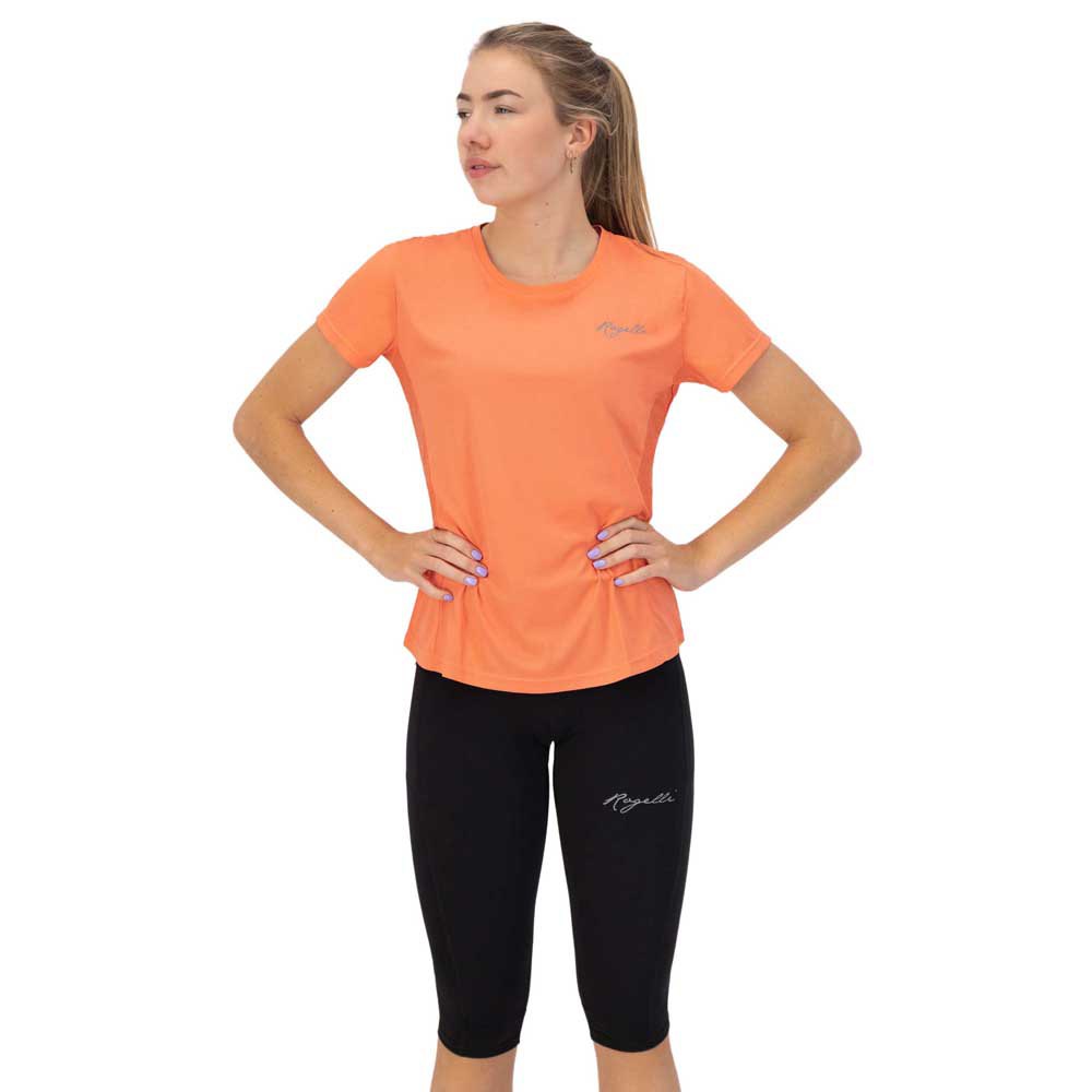 Rogelli Core Short Sleeve T-shirt Orange XL Frau von Rogelli