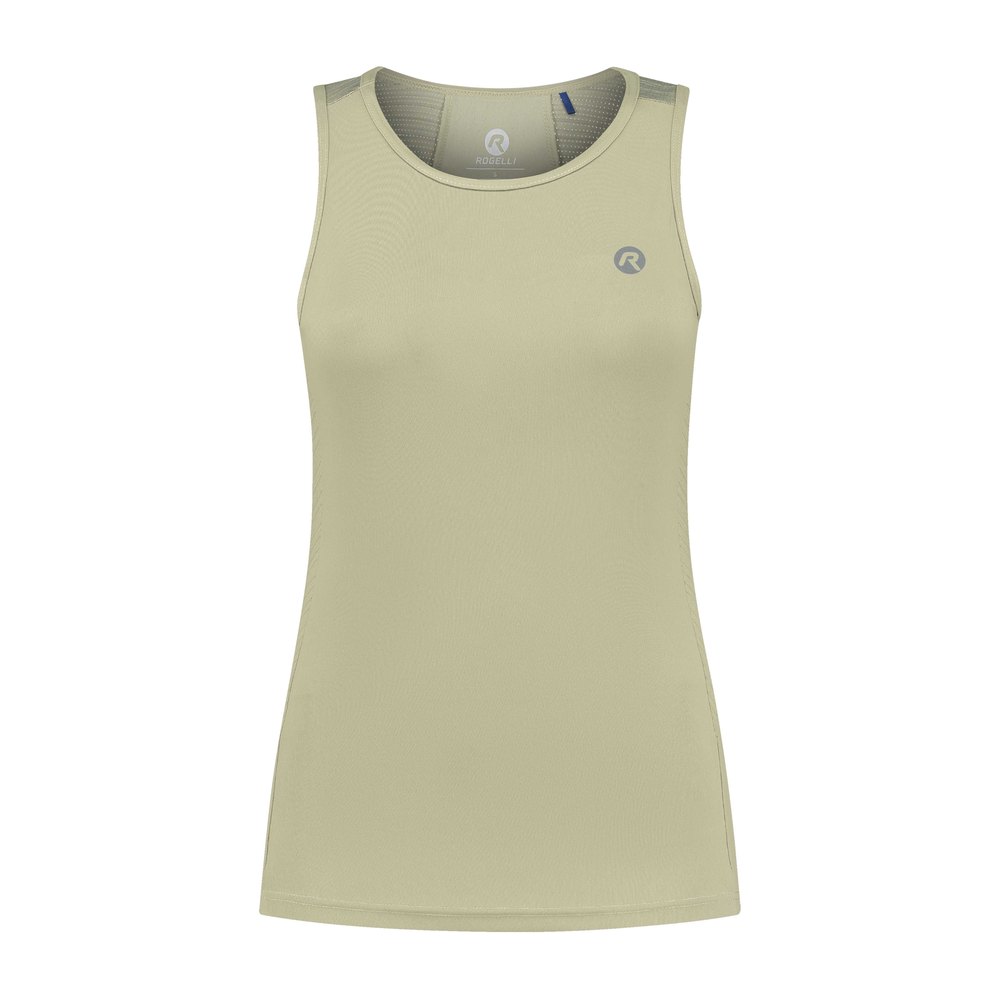 Rogelli Core Sleeveless T-shirt Beige L Frau von Rogelli