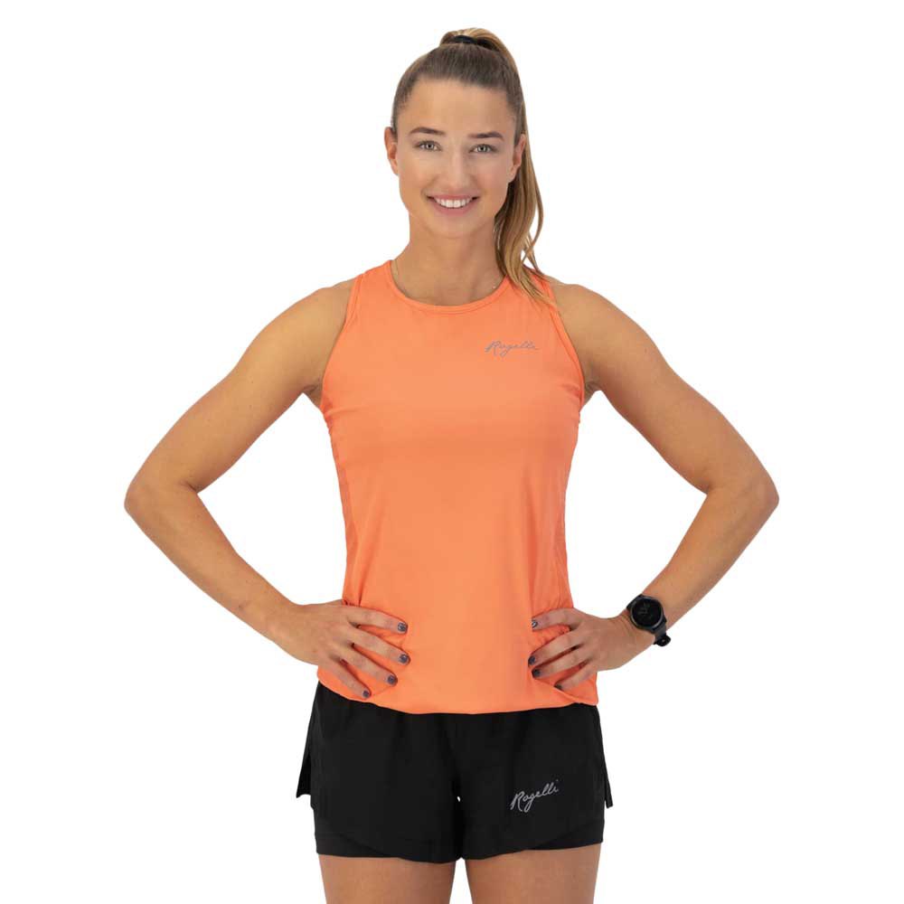 Rogelli Core Sleeveless T-shirt Orange L Frau von Rogelli