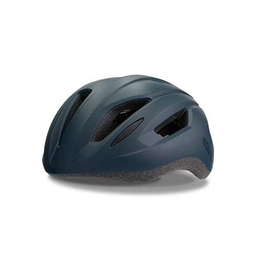 Rogelli Cuora Fahrradhelm Unisex - Rennrad Helm, MTB Helm, Allround-Fahrradhelm - Blau/Schwarz - Größe L-XL von Rogelli