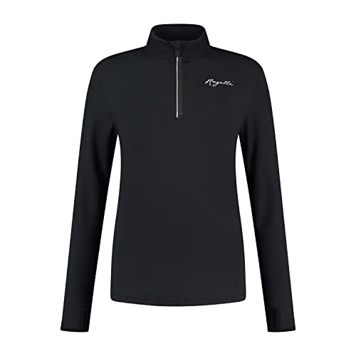 Rogelli Core Laufshirt Damen - Langarm Laufshirt - Schwarz - Größe M von Rogelli