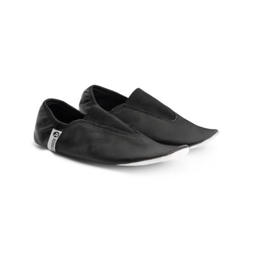 Rogelli Turnschläppchen, Gymnastikschuhe Unisex, Schläppchen, Schwarz, Größe 25 von Rogelli