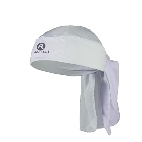 Rogelli Erwachsene Radsport Zubehör Bandana, Weiß, One Size von Rogelli