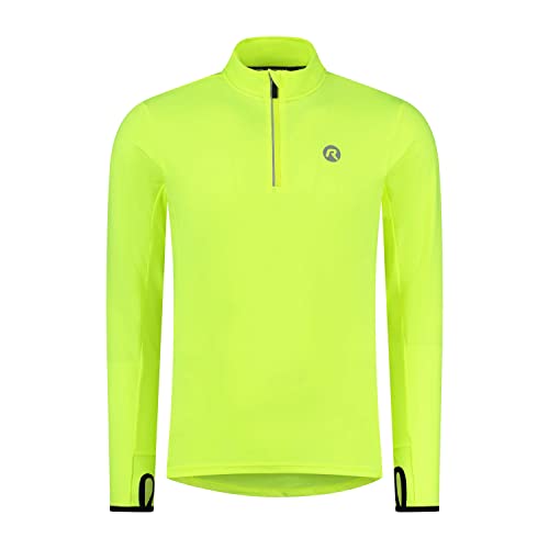 Rogelli Core Laufshirt Herren - Langarm Laufshirt - Fluor - Größe M von Rogelli