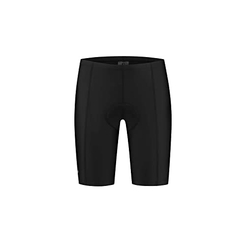 Rogelli Econ Fahrradhose Herren Gepolstert - Schnelltrocknende Kurze Radlerhose - Radhose Atmungsaktiv - Ohne Trager - Schwarz - S von Rogelli