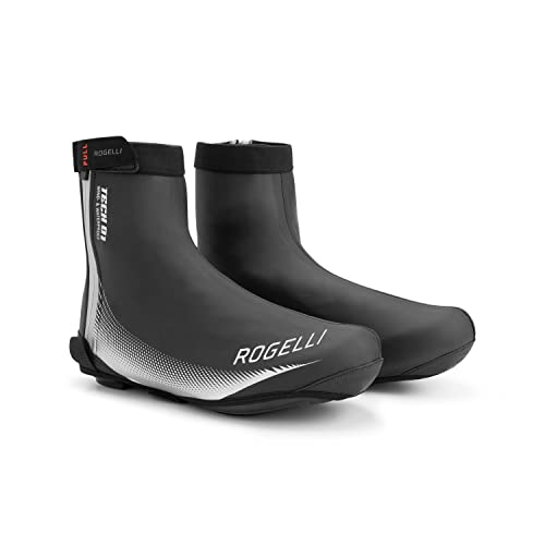 Rogelli Tech-01 Fiandrex Überschuhe Fahrrad Unisex - Regenschutz Schuhe Fahrrad - Wärmeisolierend - Schwarz - Größe 38-39 von Rogelli