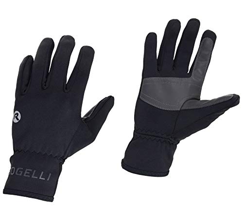 Rogelli Herren Qlimate Winter Gloves, Black, 3XL von Rogelli