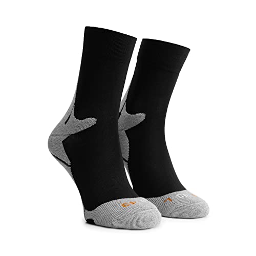 Rogelli Herren RRS-01 Socken, schwarz/Grau, 44-47 Rogelli Herren RRS-01 Socken, schwarz/Grau, 44-47 von Rogelli